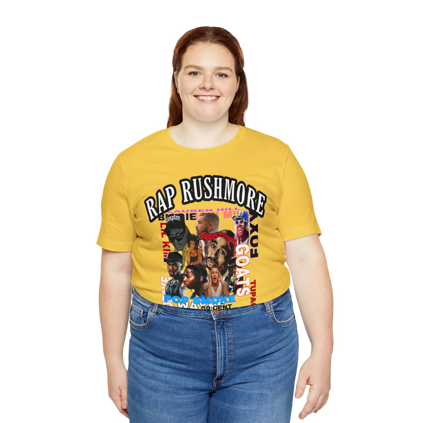 Rap RushMore  Short Sleeve Tee