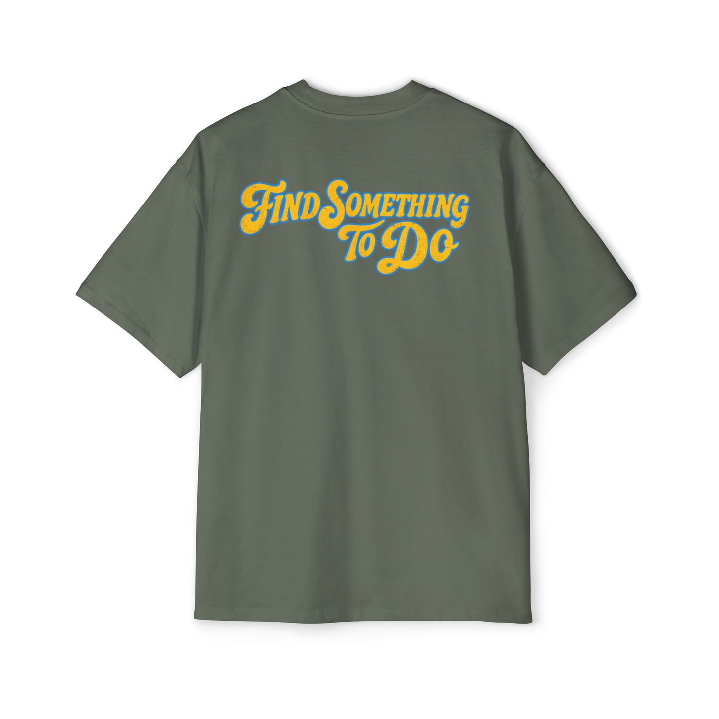 Graphic Tee — "Outside Ain't Nothing To Do / Find Something To Do" Vintage Rain Umbrella Design