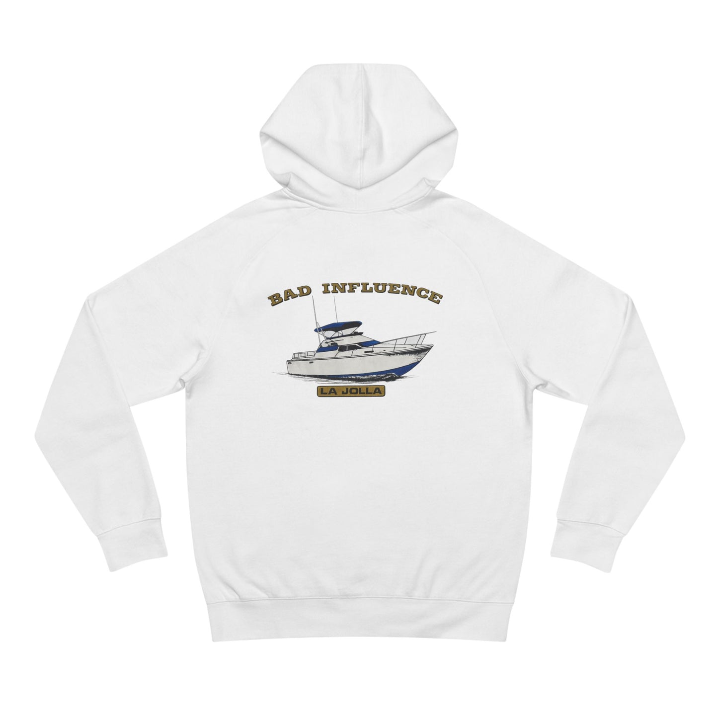 Bad Influence Hoodie — Yacht Graphic Pullover