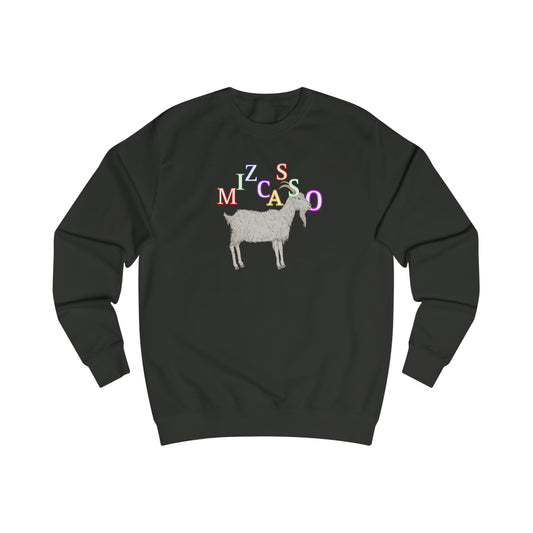 Mizcasso goat Men's Sweatshirt