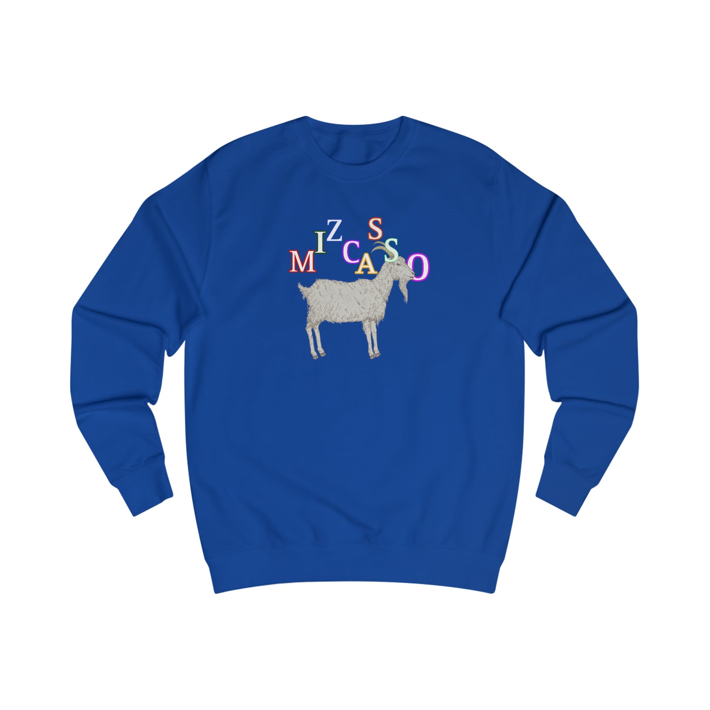 Mizcasso goat Men's Sweatshirt