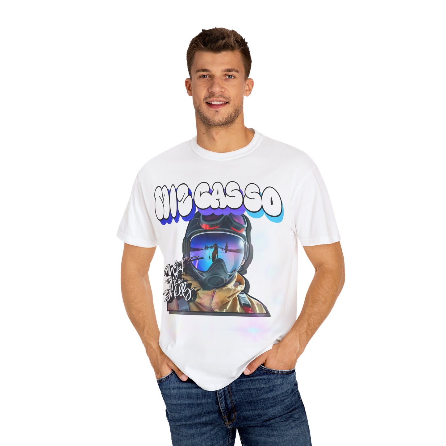 Unisex Garment-Dyed T-Shirt with Cool Graphic Design - Perfect for Trendy Casual Outfits