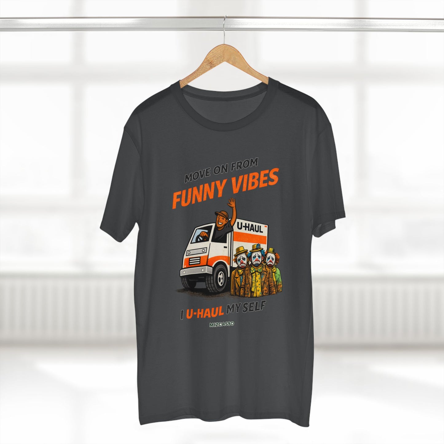 Funny Vibes U-Haul Tee — "Move On From Funny Vibes, I U-Haul My Self" Graphic T-Shirt