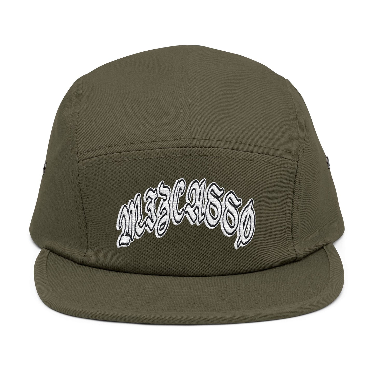 Stylish Embroidered 5 Panel Cap for Casual Adventures