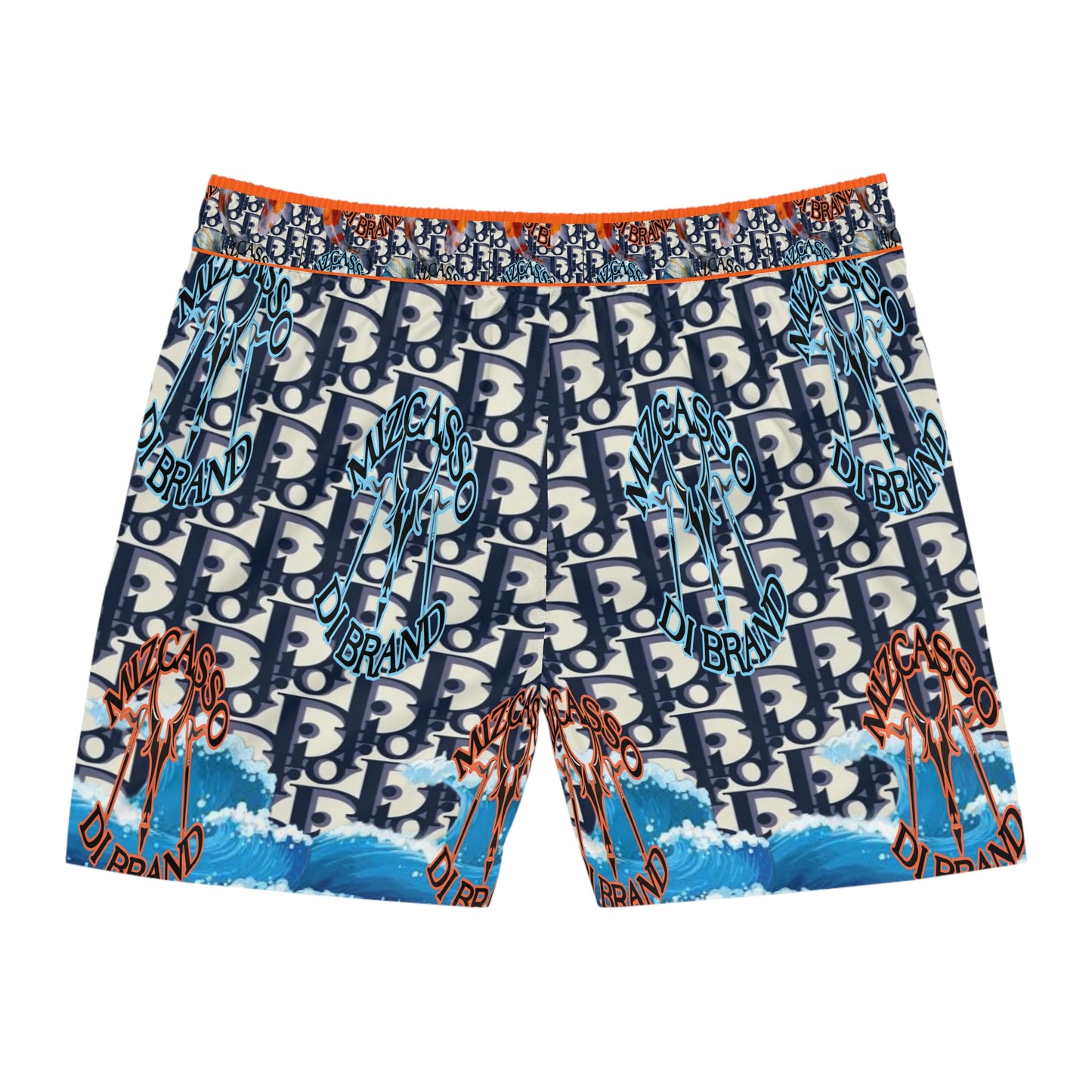 Men's Mid-Length Swim Shorts (AOP)