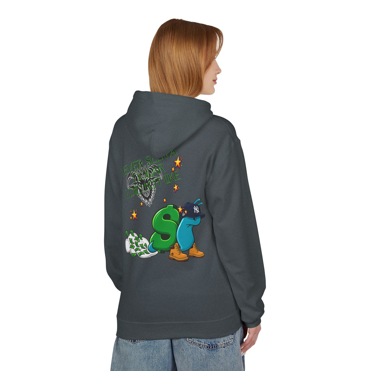 Never Sell a Snek Hoodie — Streetwear Graphic Pullover with Sneaky S Logo