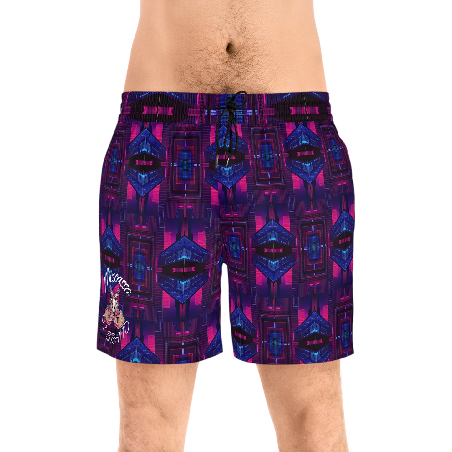 Men's Mid-Length Swim Shorts (AOP)