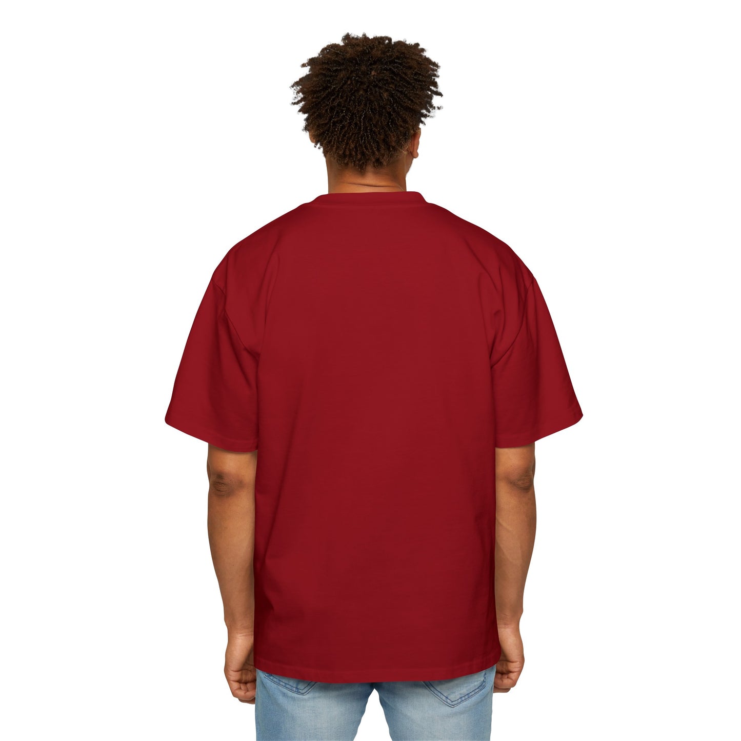 Run your garments Men's Heavy Oversized Tee