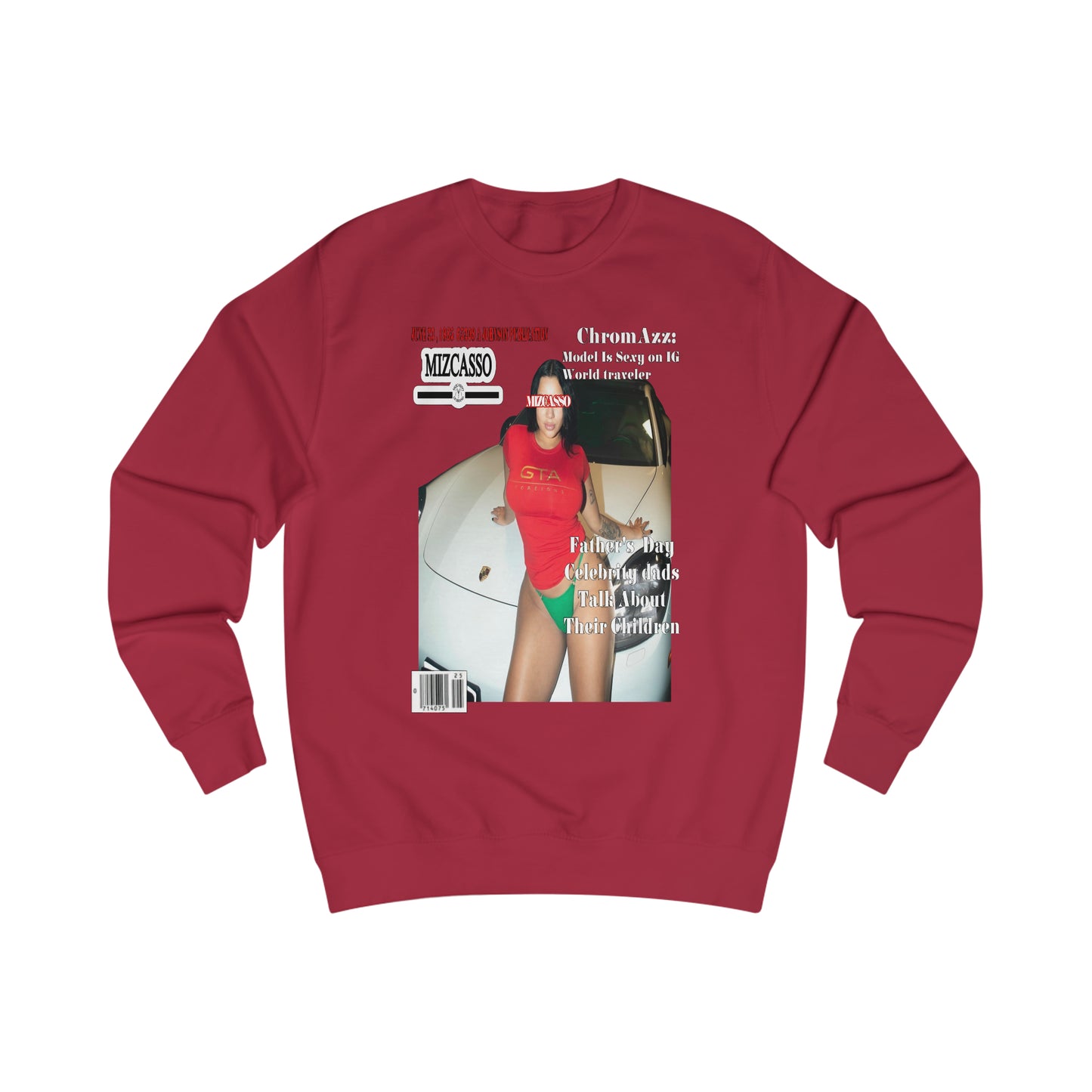 Men's Sweatshirt mizcasso magazine