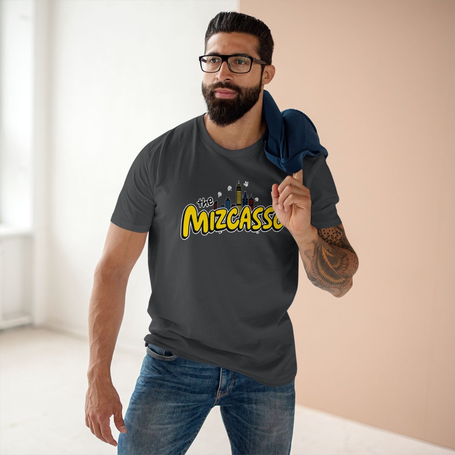 City Vibe T-Shirt – The Mizcasso Graphic Tee, Casual Wear, Urban Fashion, Gift for Friends, Summer Style