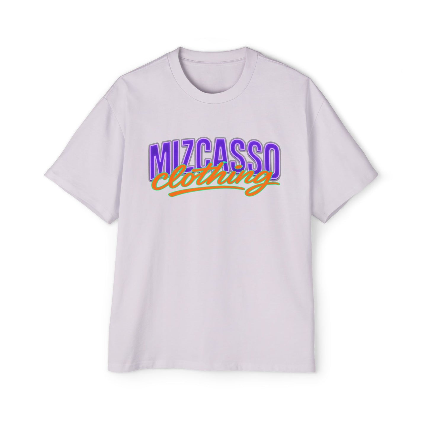 Men's Heavy Oversized Tee - Mizcasso Clothing with Brooklyn Bridge Design