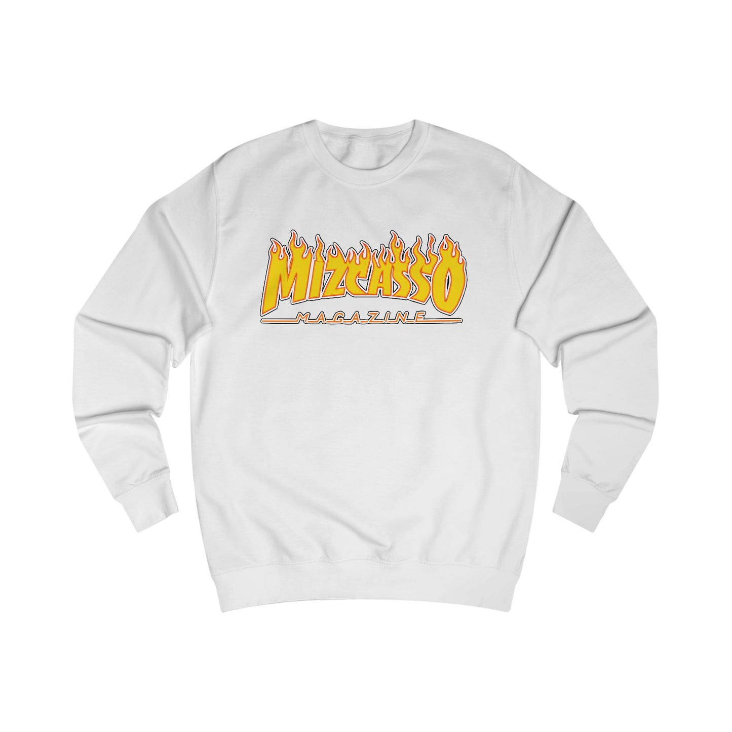 Bold Flame Graphic Unisex Sweatshirt