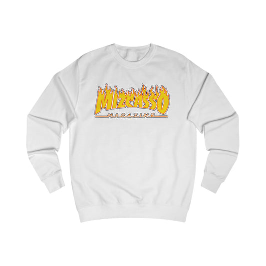 Bold Flame Graphic Unisex Sweatshirt