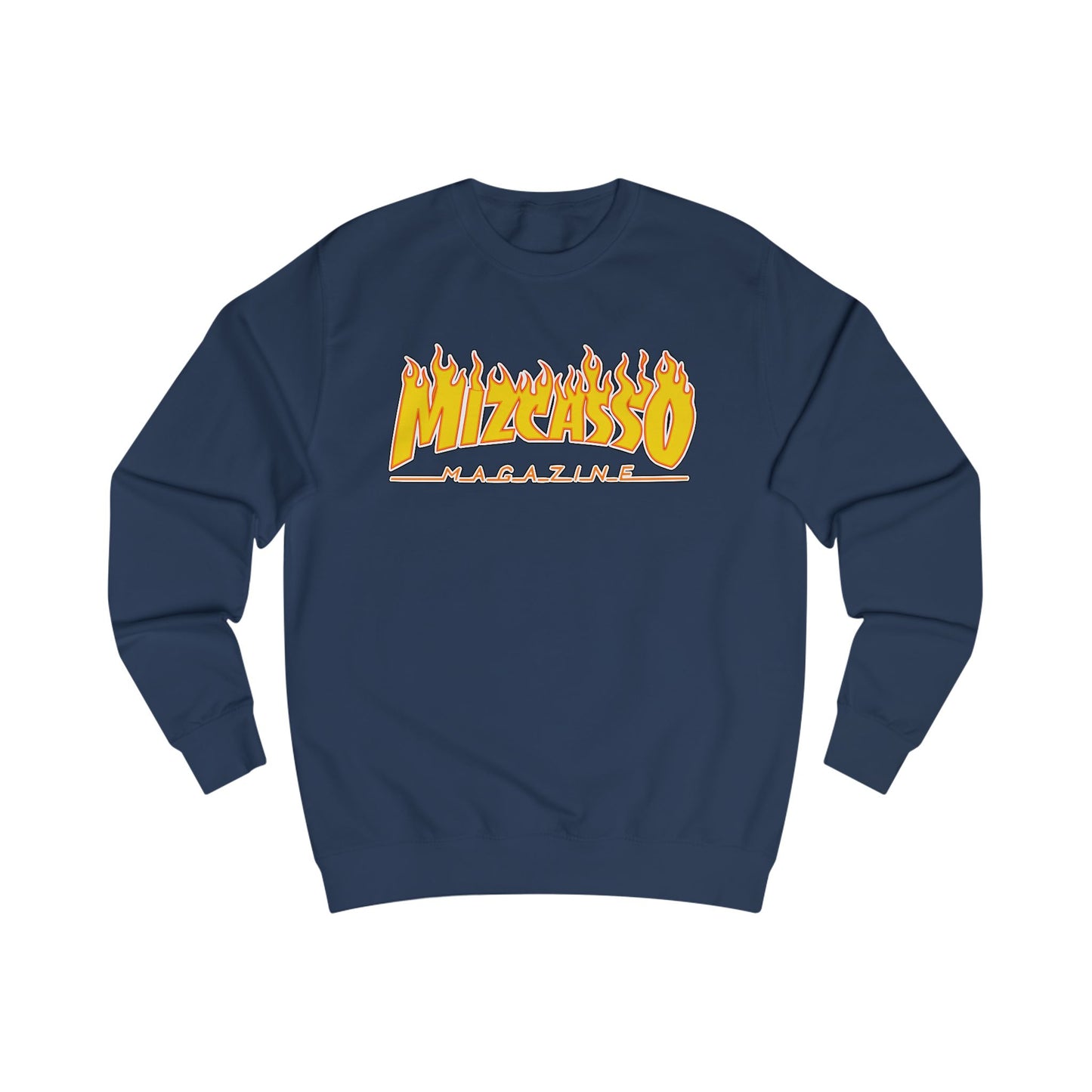 Bold Flame Graphic Unisex Sweatshirt