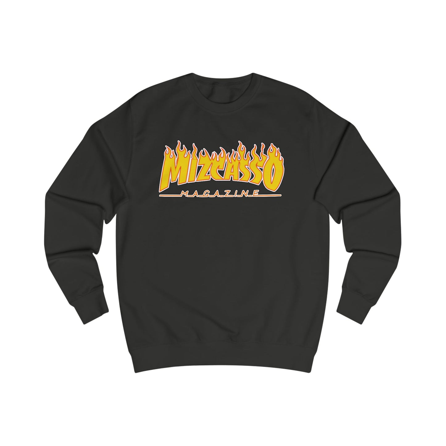 Bold Flame Graphic Unisex Sweatshirt
