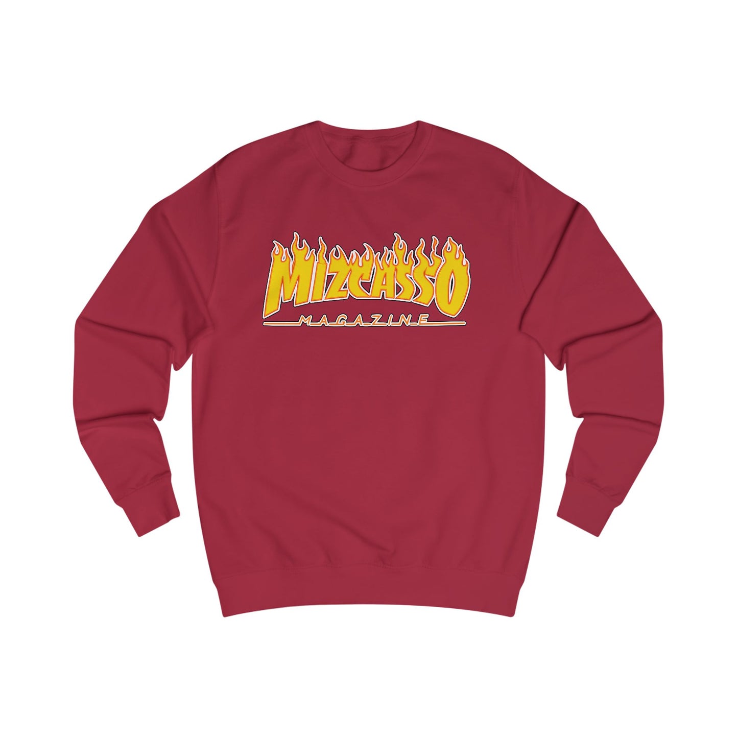 Bold Flame Graphic Unisex Sweatshirt