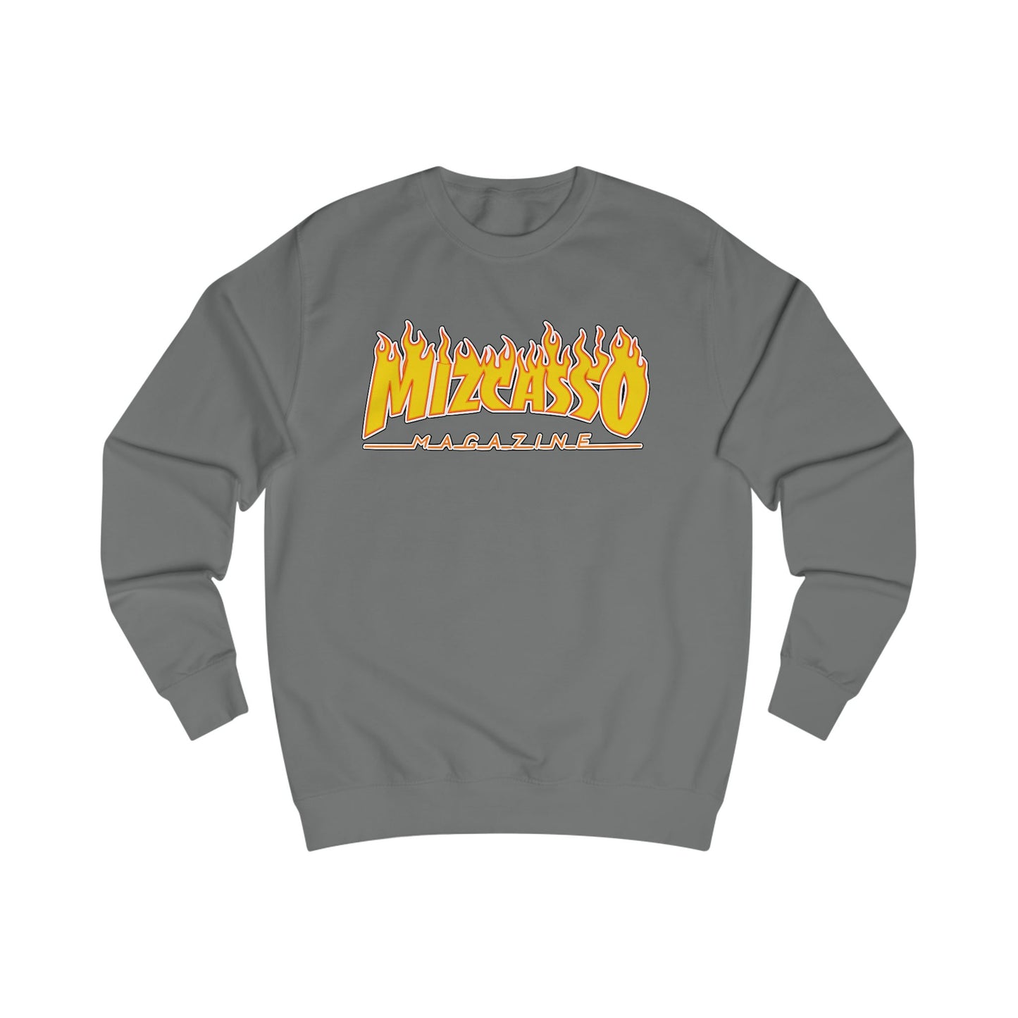 Bold Flame Graphic Unisex Sweatshirt