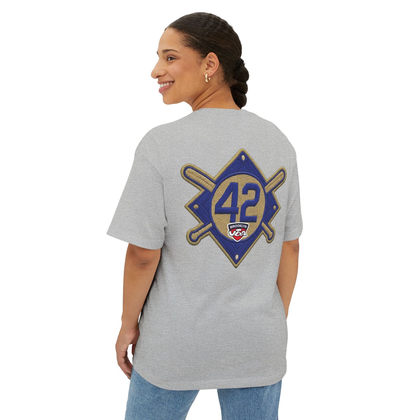 Google-Inspired Unisex Oversized Boxy Tee - Celebrating Connection & Style