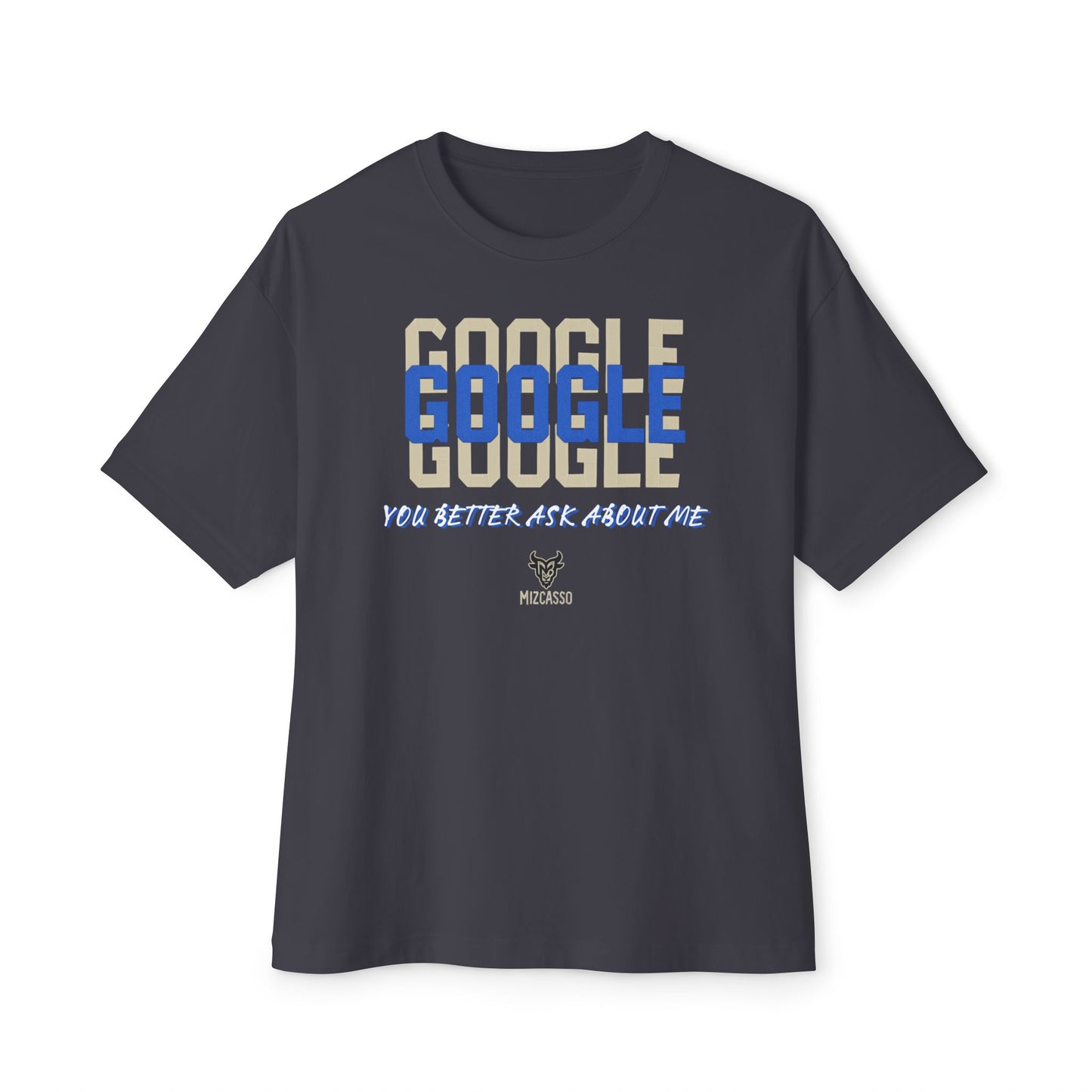 Google-Inspired Unisex Oversized Boxy Tee - Celebrating Connection & Style