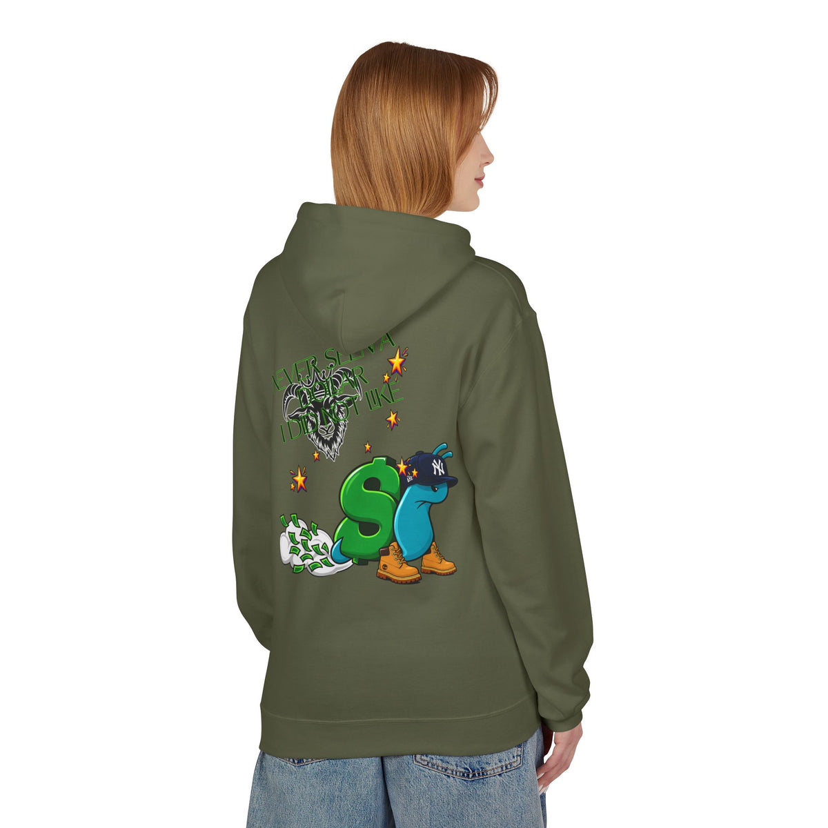 Never Sell a Snek Hoodie — Streetwear Graphic Pullover with Sneaky S Logo