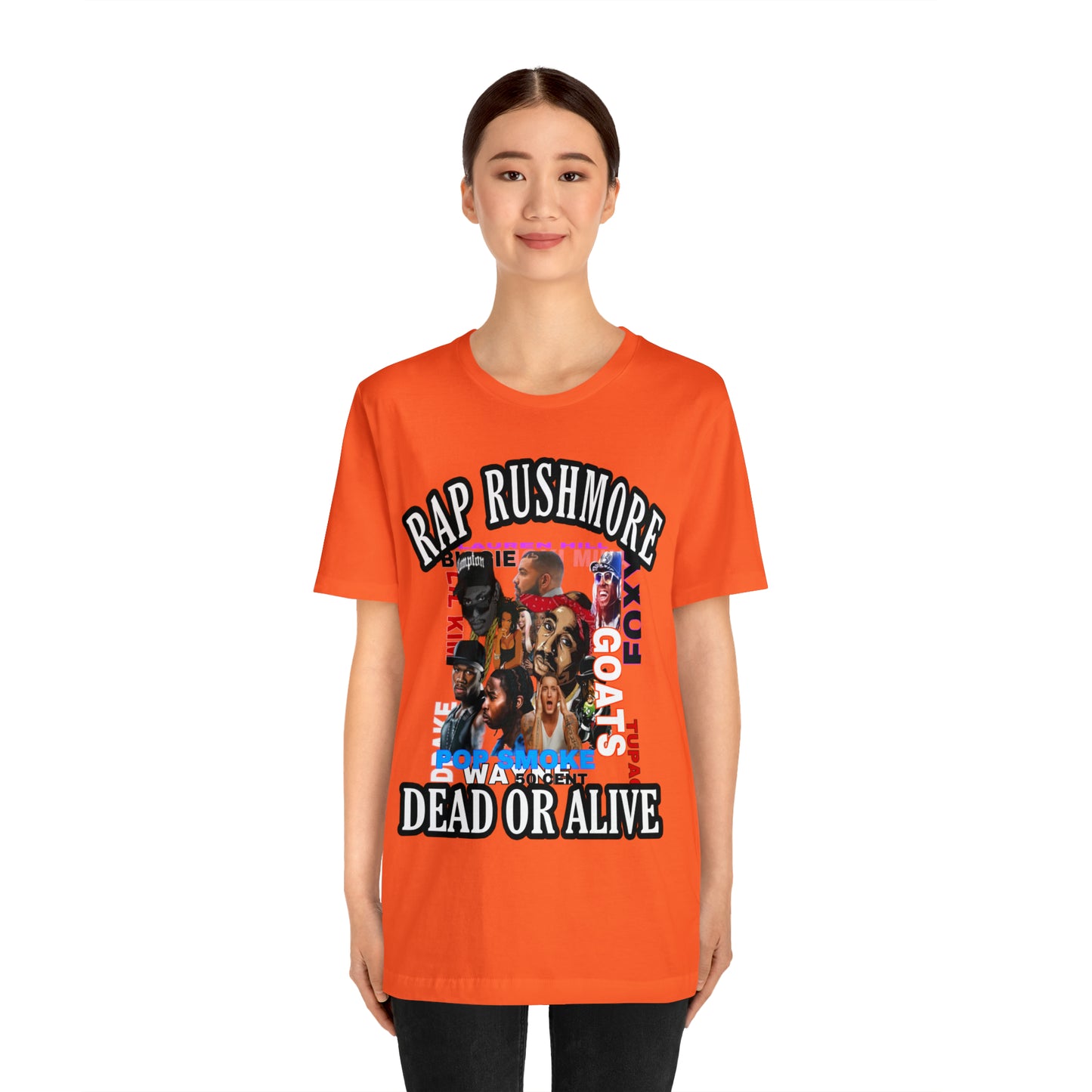 Rap RushMore  Short Sleeve Tee