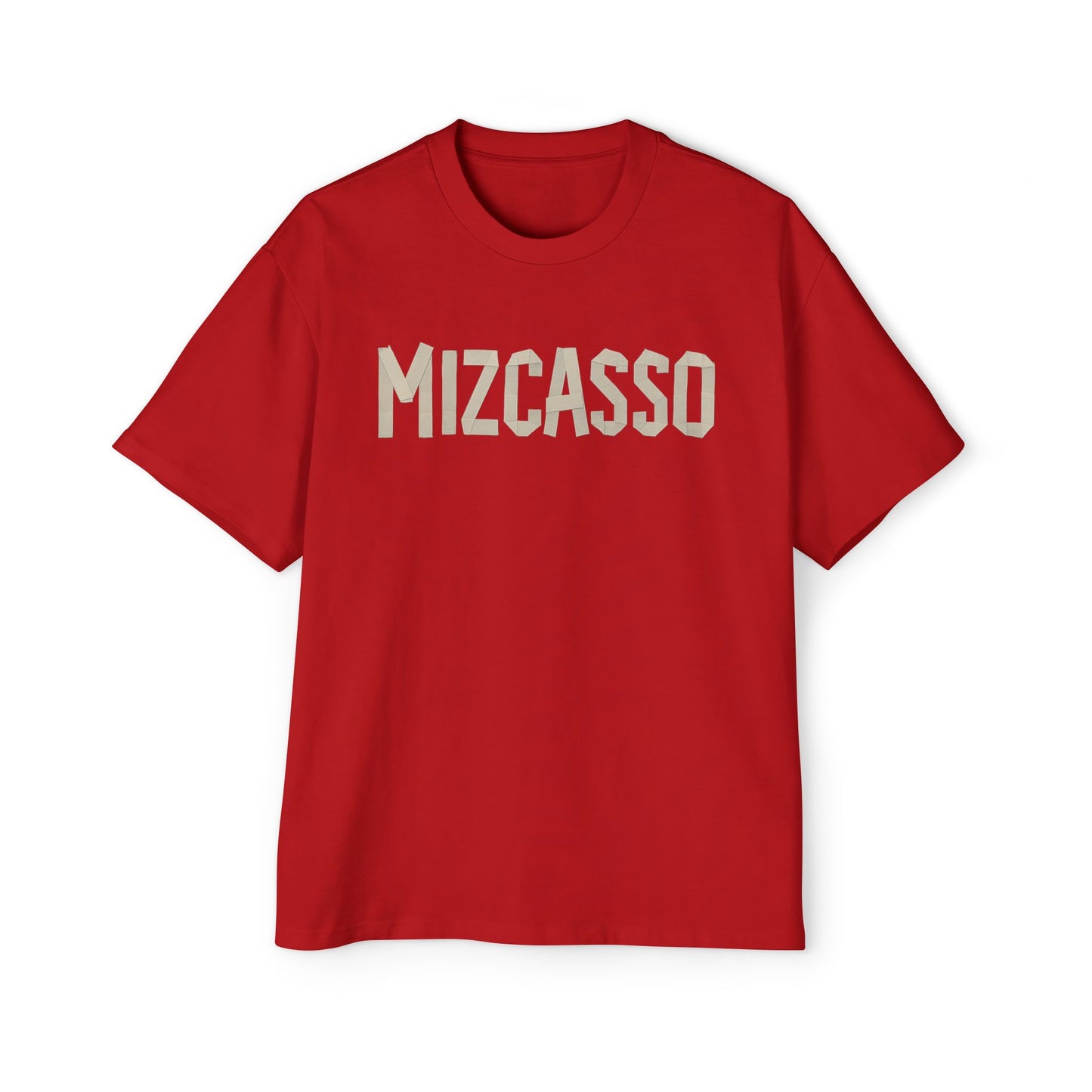 Men's Heavy Oversized Tee - Mizcasso Graphic Design