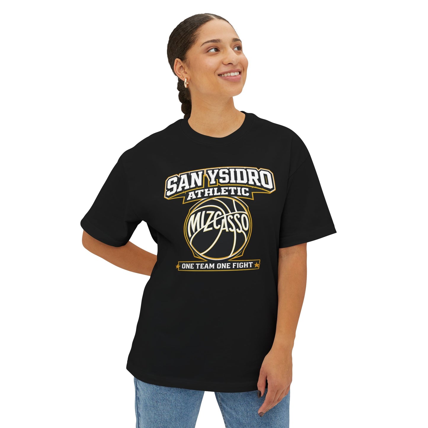 San Ysidro Athletic 'One Team One Fight' Basketball Tee