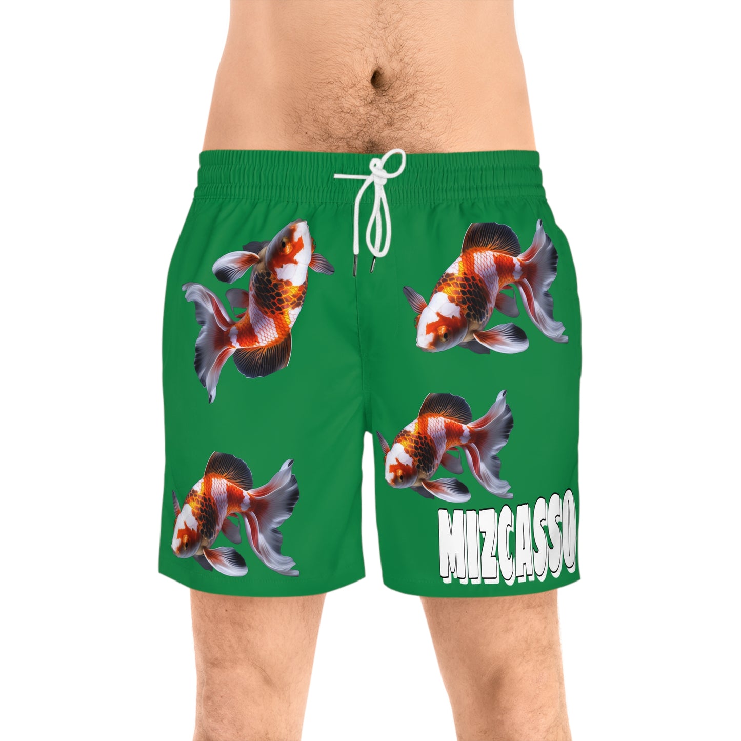 Men's Mid-Length Swim Shorts (AOP)