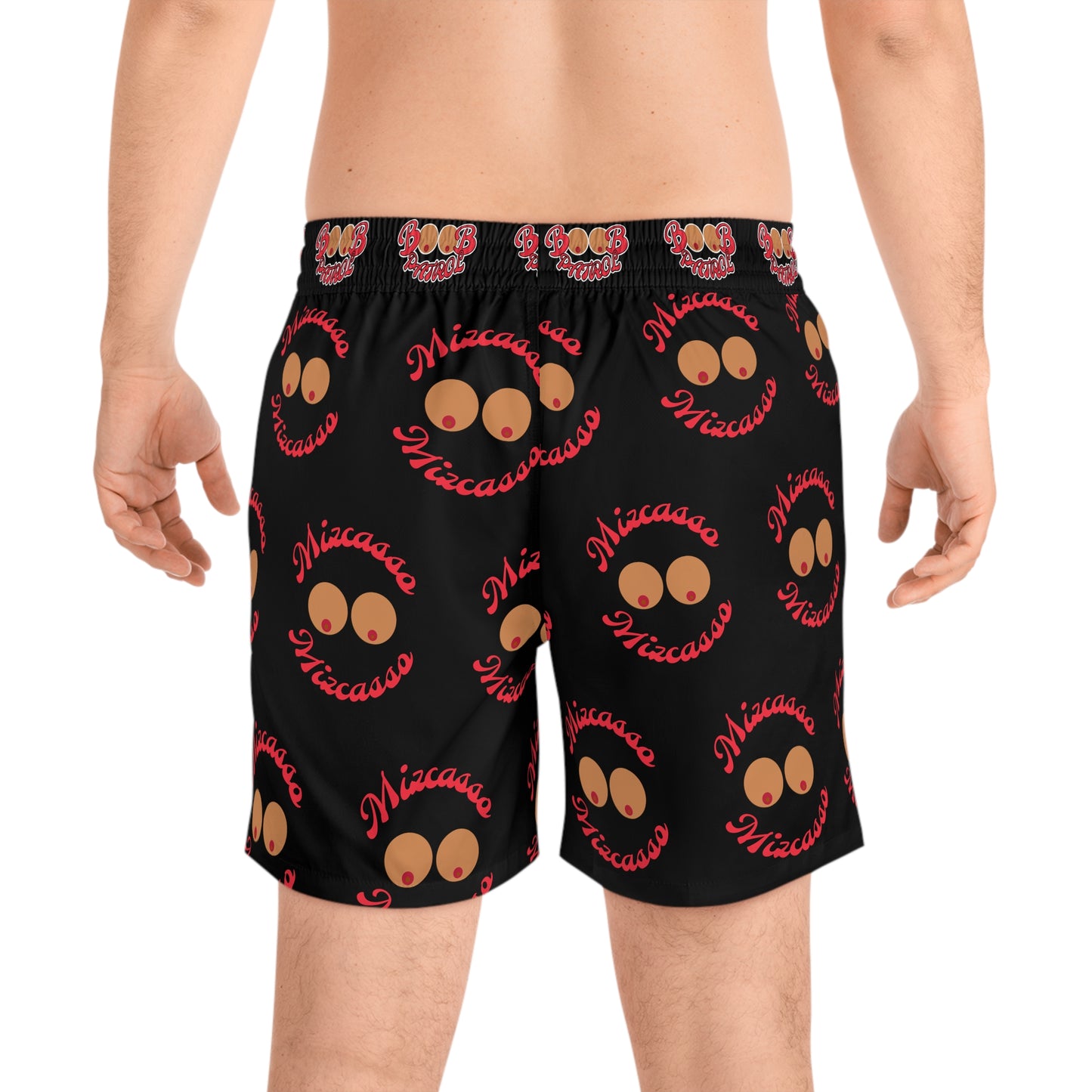 Men's Mid-Length Swim Shorts (AOP)