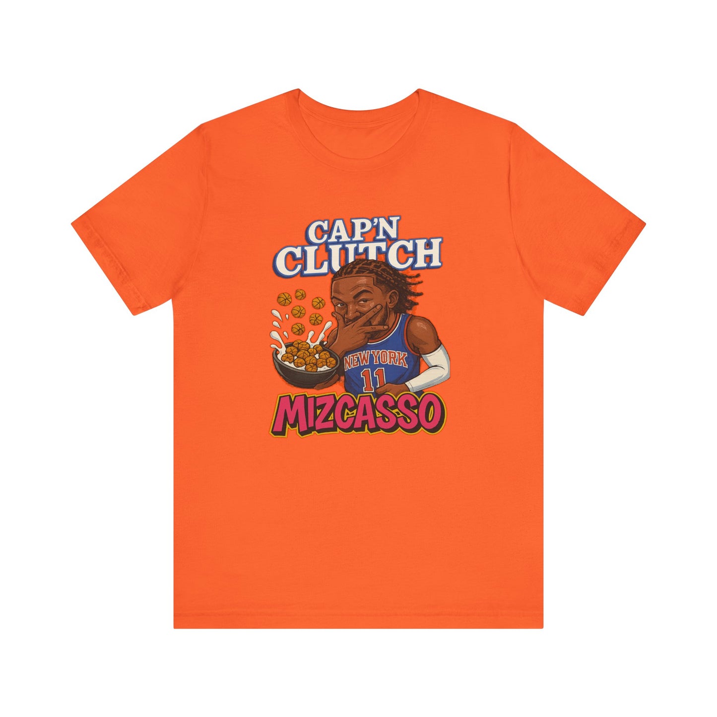 Cap’n Clutch Graphic Tee - Unisex Jersey Short Sleeve Shirt for Sports Fans