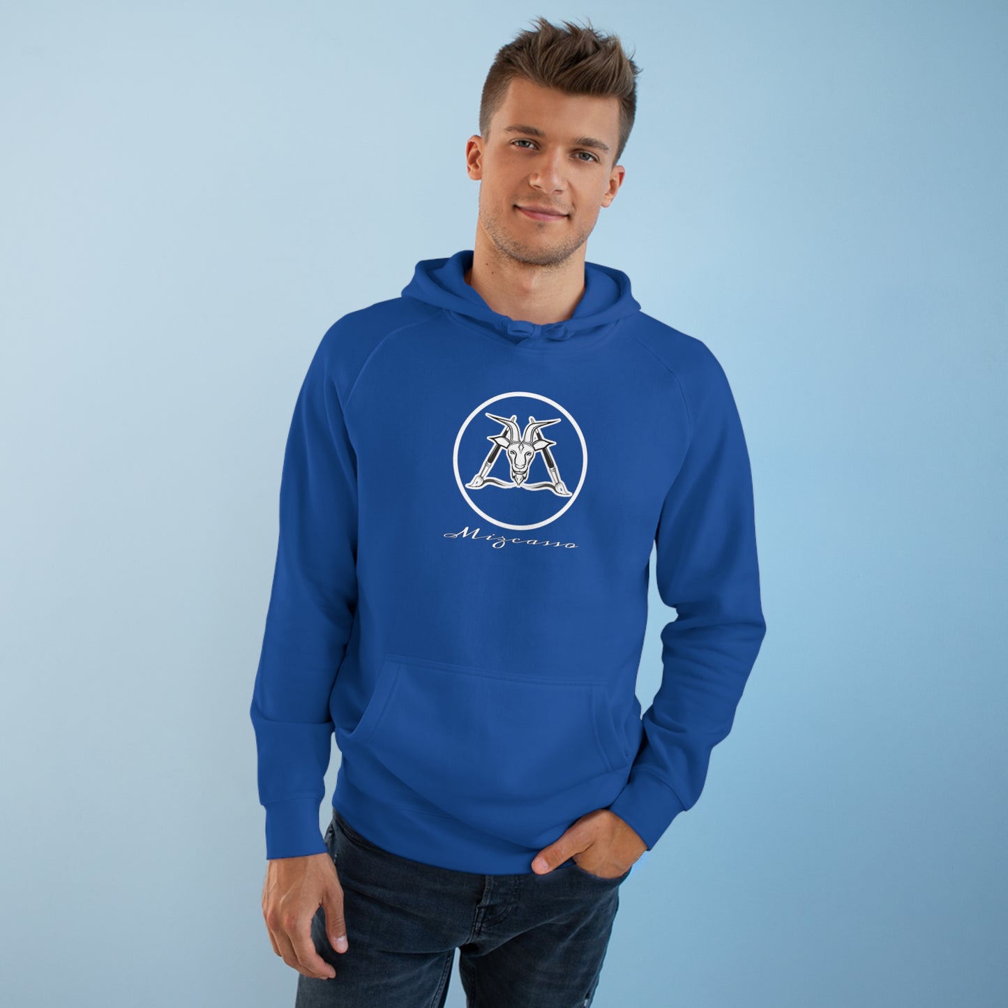 Mizcasso logo brand Unisex Supply Hoodie