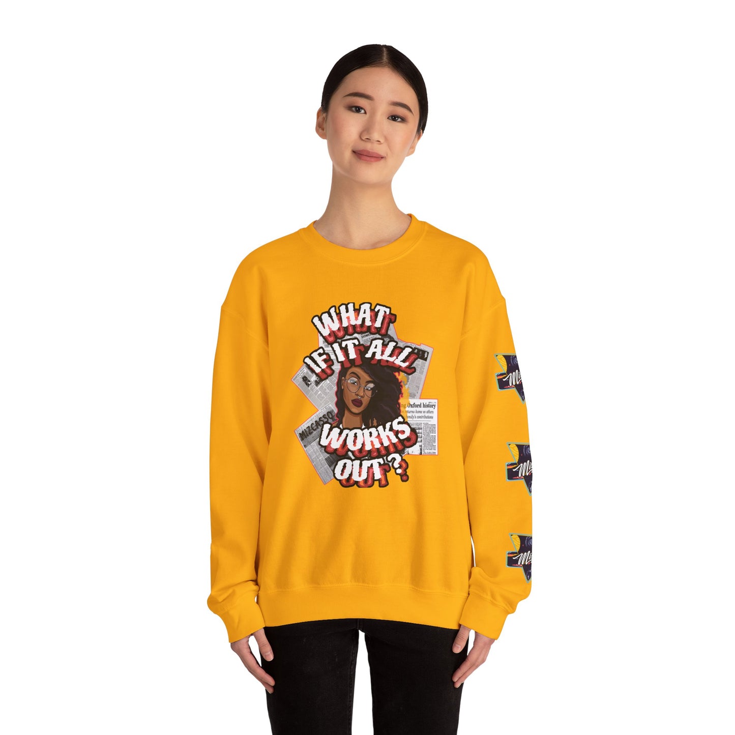 Black Girls rock Crewneck Sweatshirt