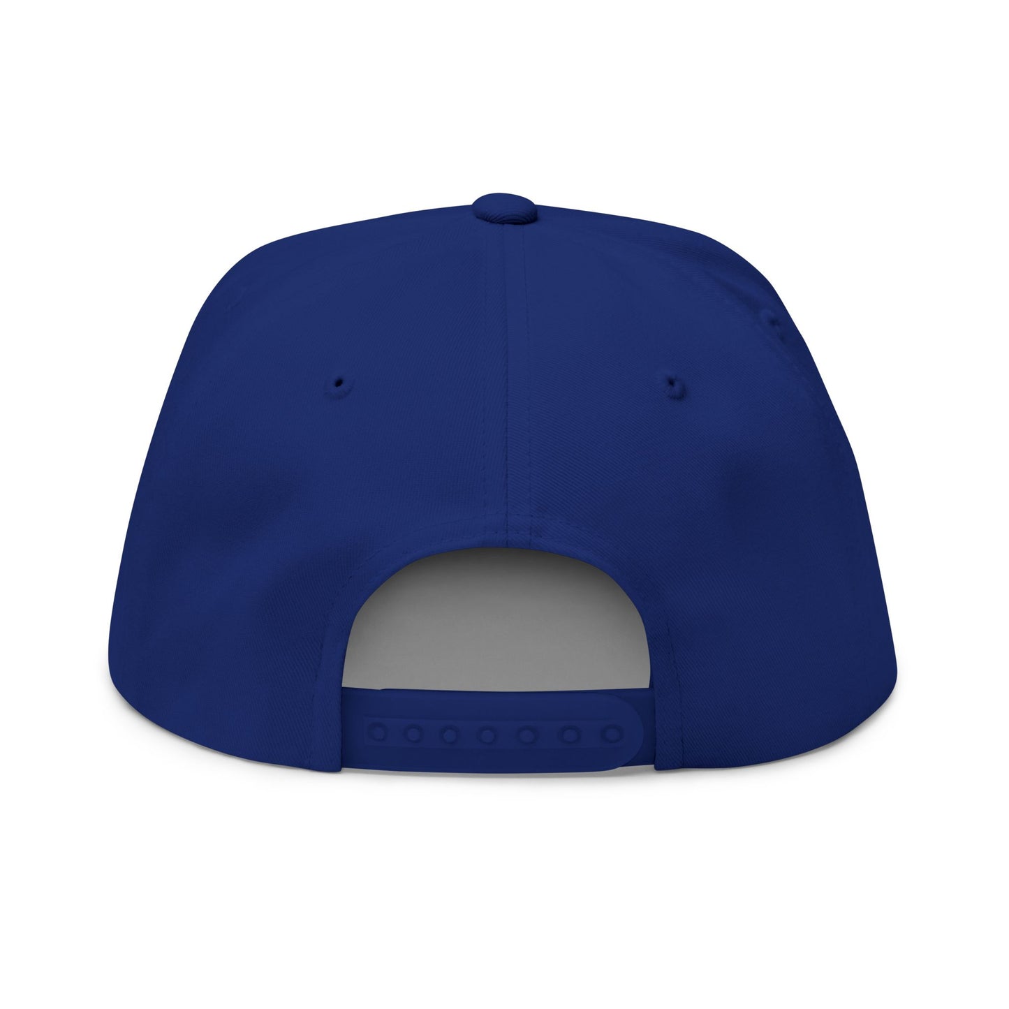 Stylish Flat Bill Cap - Modern Embroidered Design