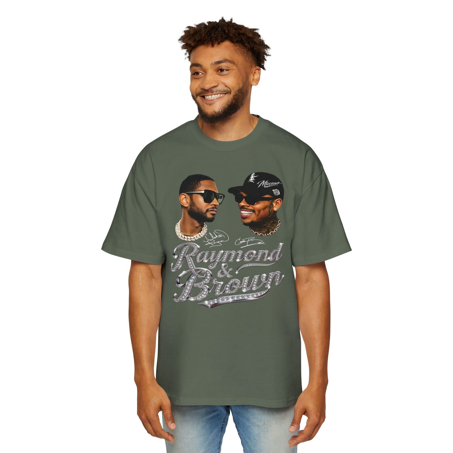 Raymond & Brown Tour Tee — Men's Oversized Graphic T-Shirt