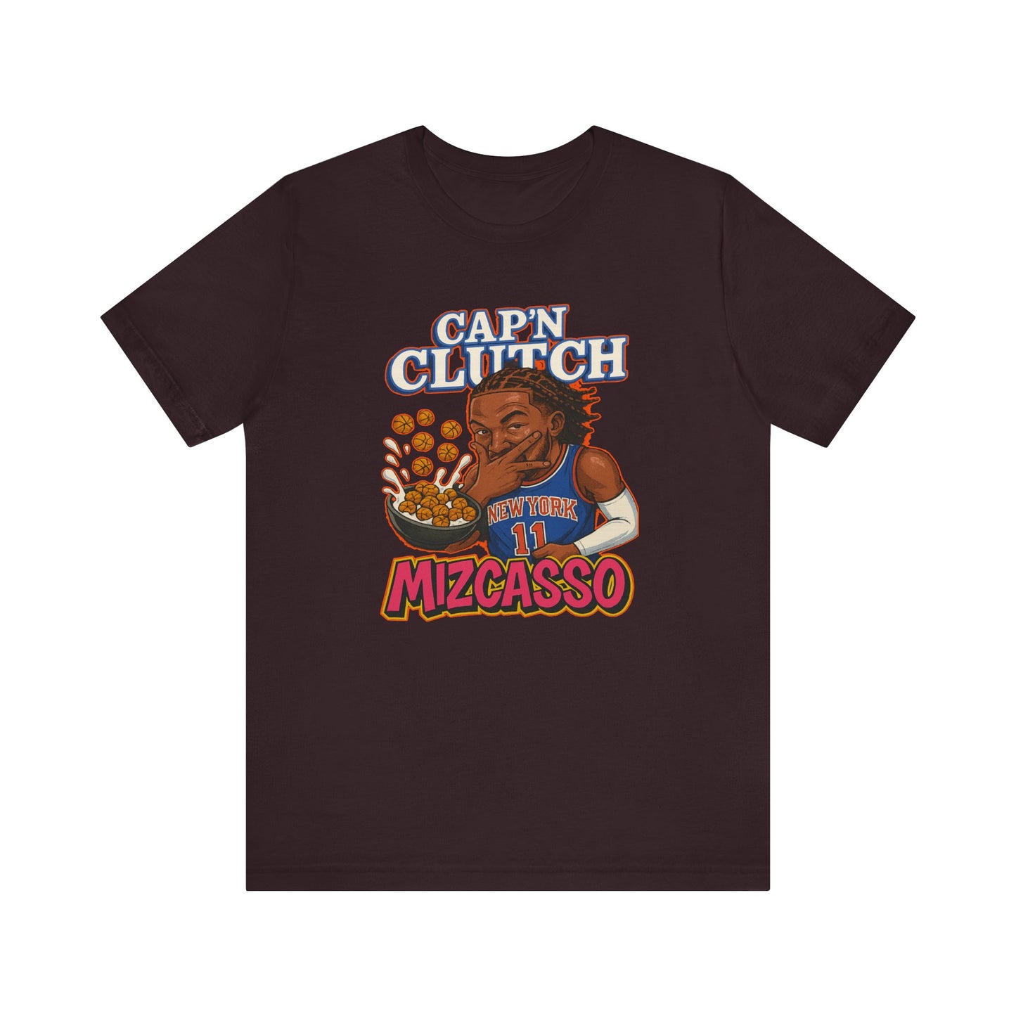 Cap’n Clutch Graphic Tee - Unisex Jersey Short Sleeve Shirt for Sports Fans