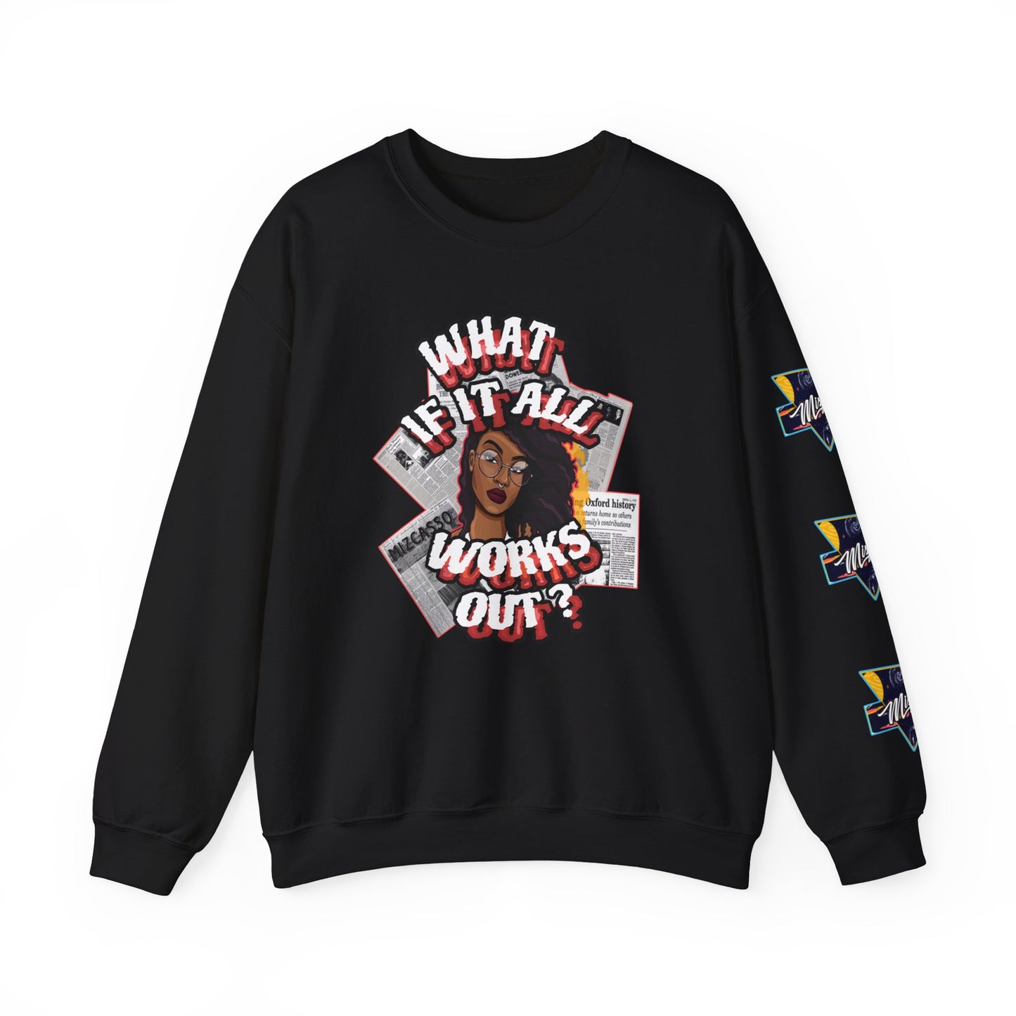 Black Girls rock Crewneck Sweatshirt