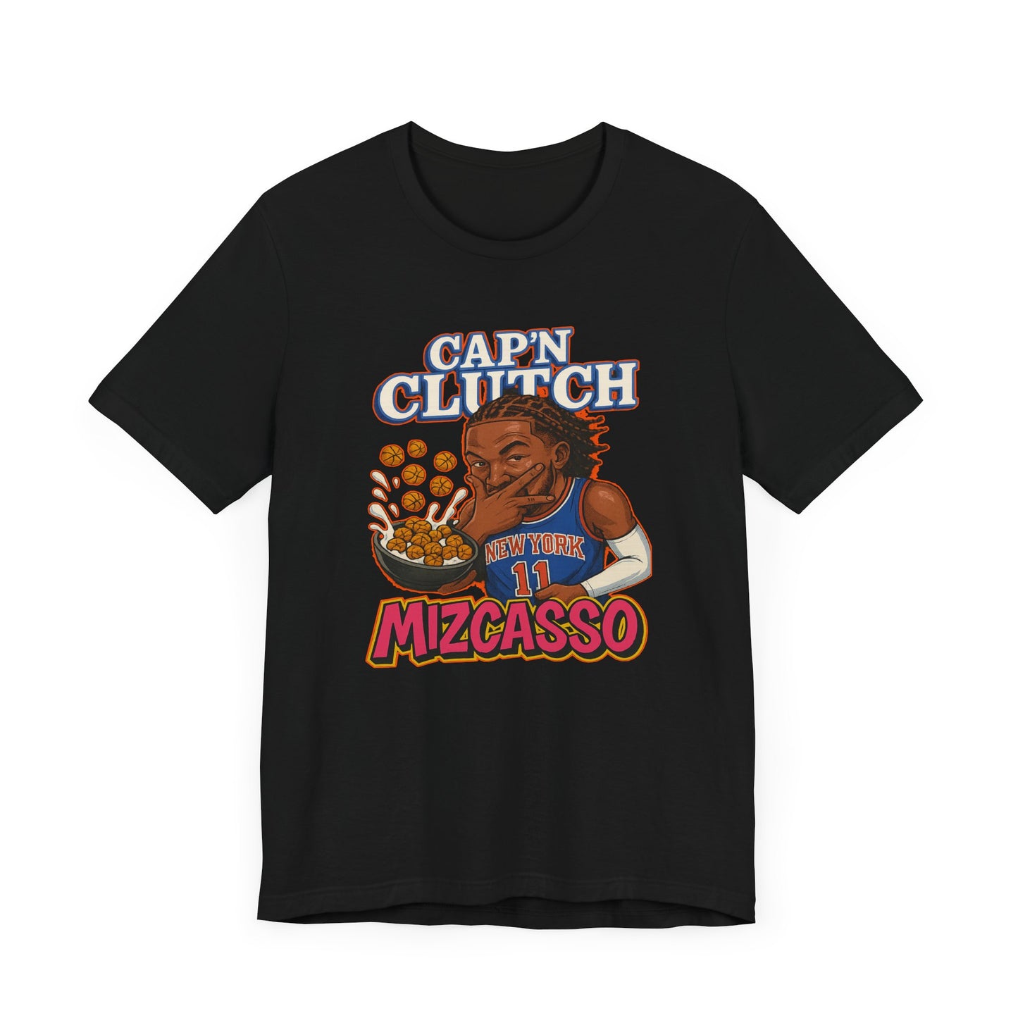 Cap’n Clutch Graphic Tee - Unisex Jersey Short Sleeve Shirt for Sports Fans