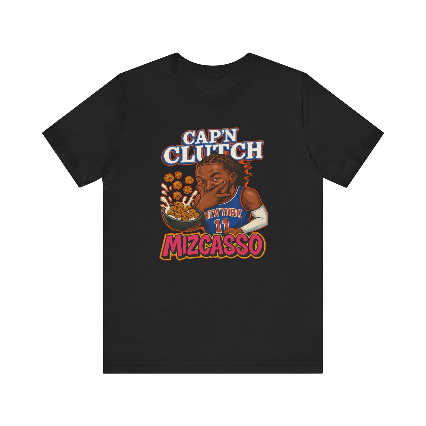 Cap’n Clutch Graphic Tee - Unisex Jersey Short Sleeve Shirt for Sports Fans