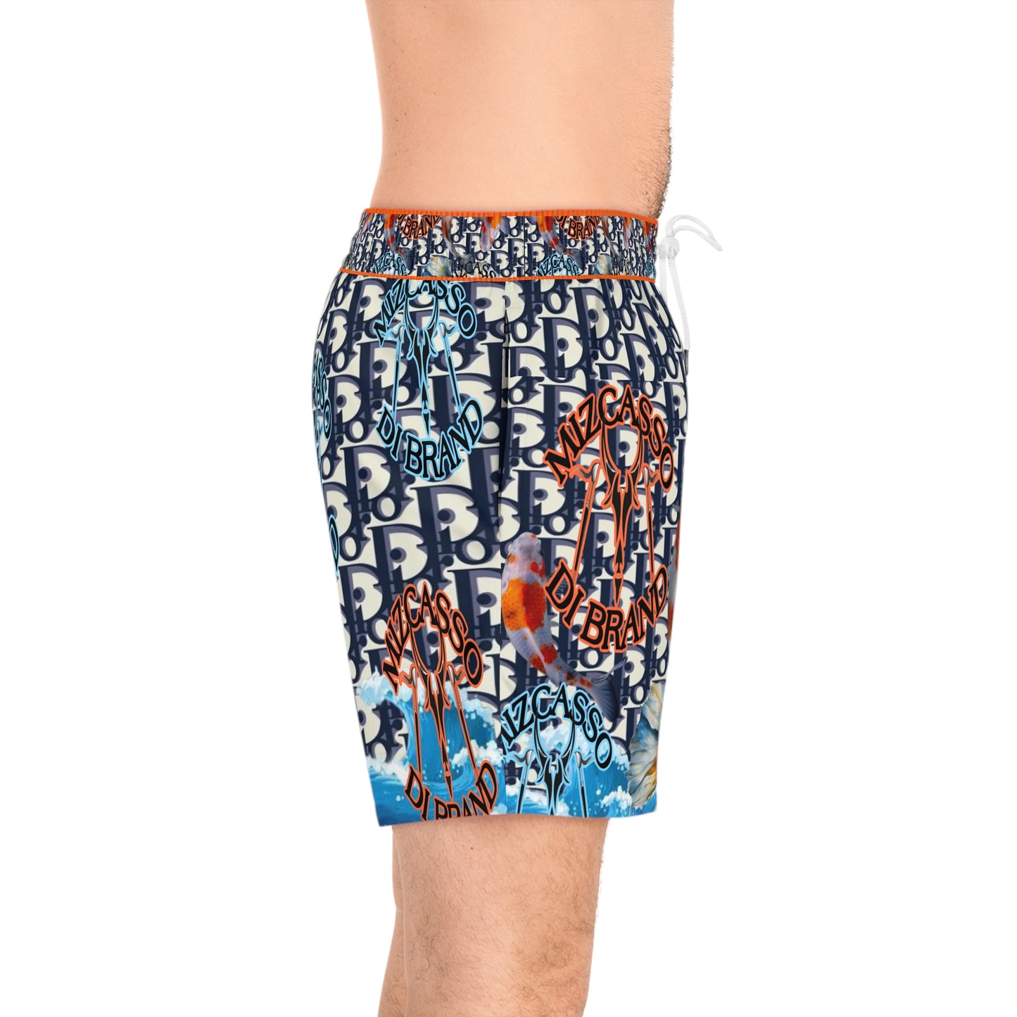 Men's Mid-Length Swim Shorts (AOP)