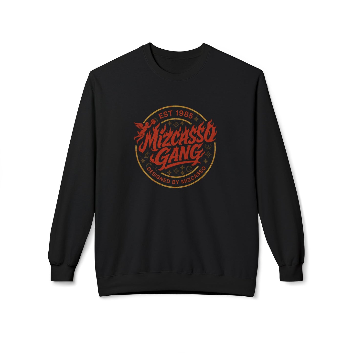 Vintage Mizcasso Gang Unisex Crewneck Sweatshirt - Soft & Stylish