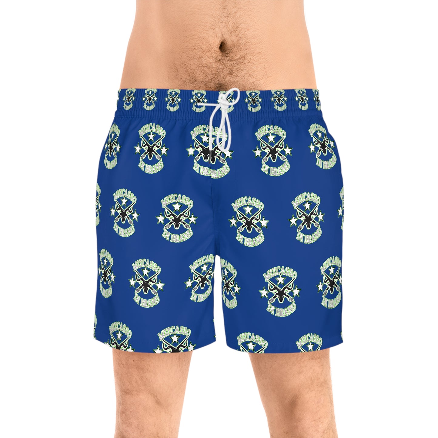 Men's Mid-Length Swim Shorts (AOP)