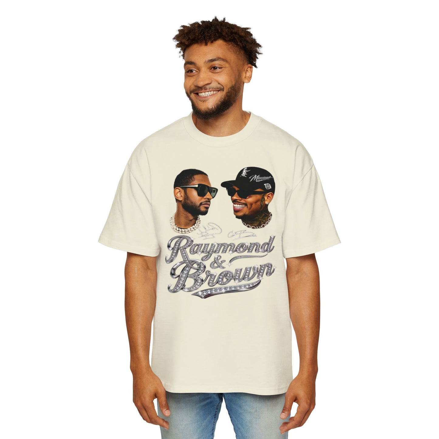 Raymond & Brown Tour Tee — Men's Oversized Graphic T-Shirt