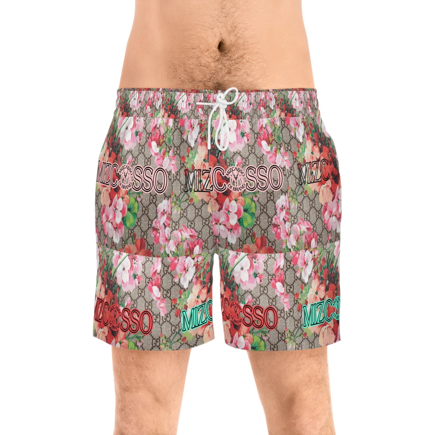 Men's Mid-Length Swim Shorts (AOP)