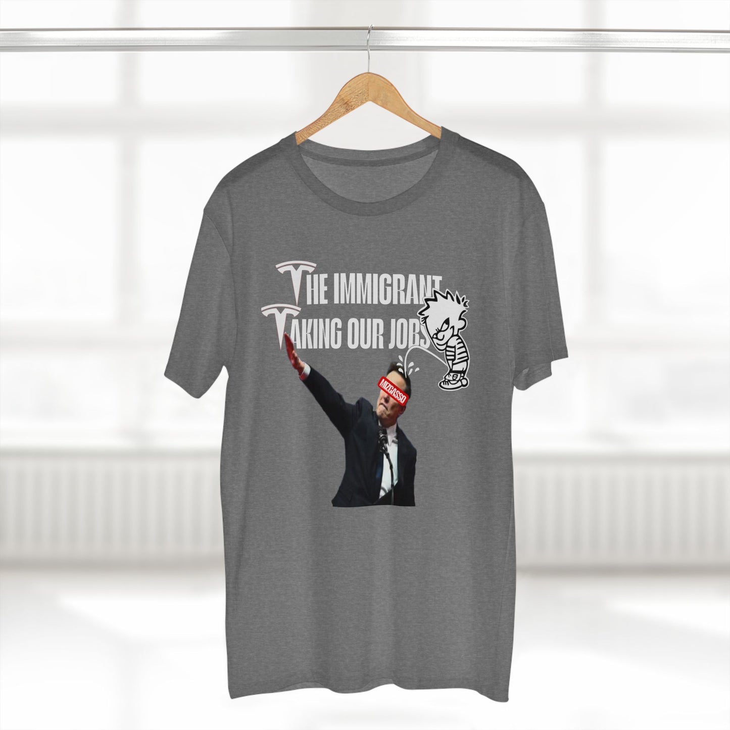 Funny Immigrant Job Humor Tee - Adult Staple T-Shirt