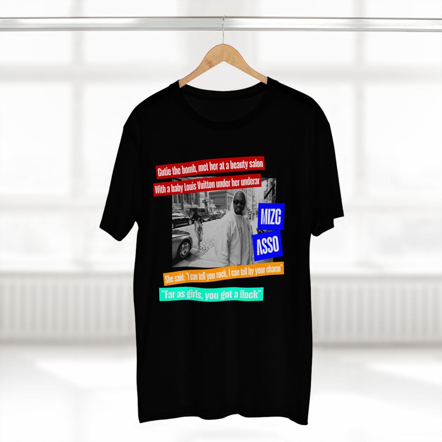 Urban Statement Tee, Graphic T-Shirt, Fashionable Tee, Casual Wear, Gift for Him/Her, Streetwear Style