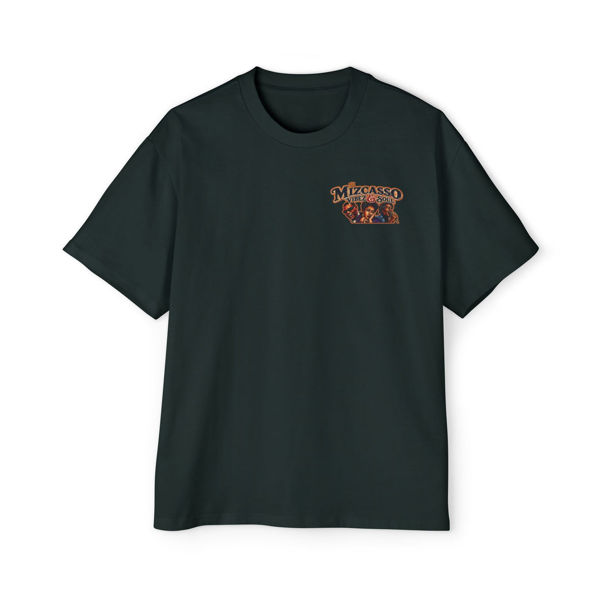 Oversized Men's Tee — Vintage Nightlife Graphic Streetwear