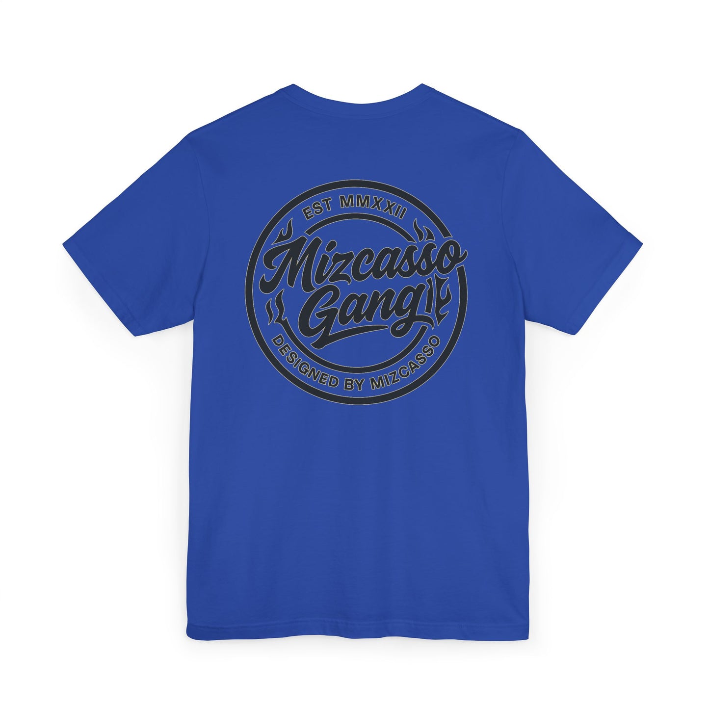 Mizcasso Gang Unisex Jersey T-Shirt - Trendy Graphic Tee for Casual Style