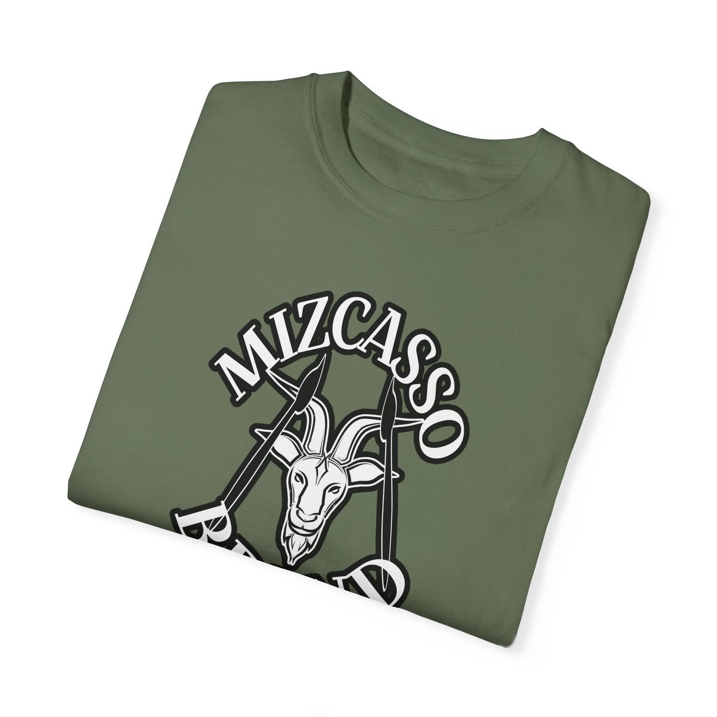 Mizcasso brand logo tee