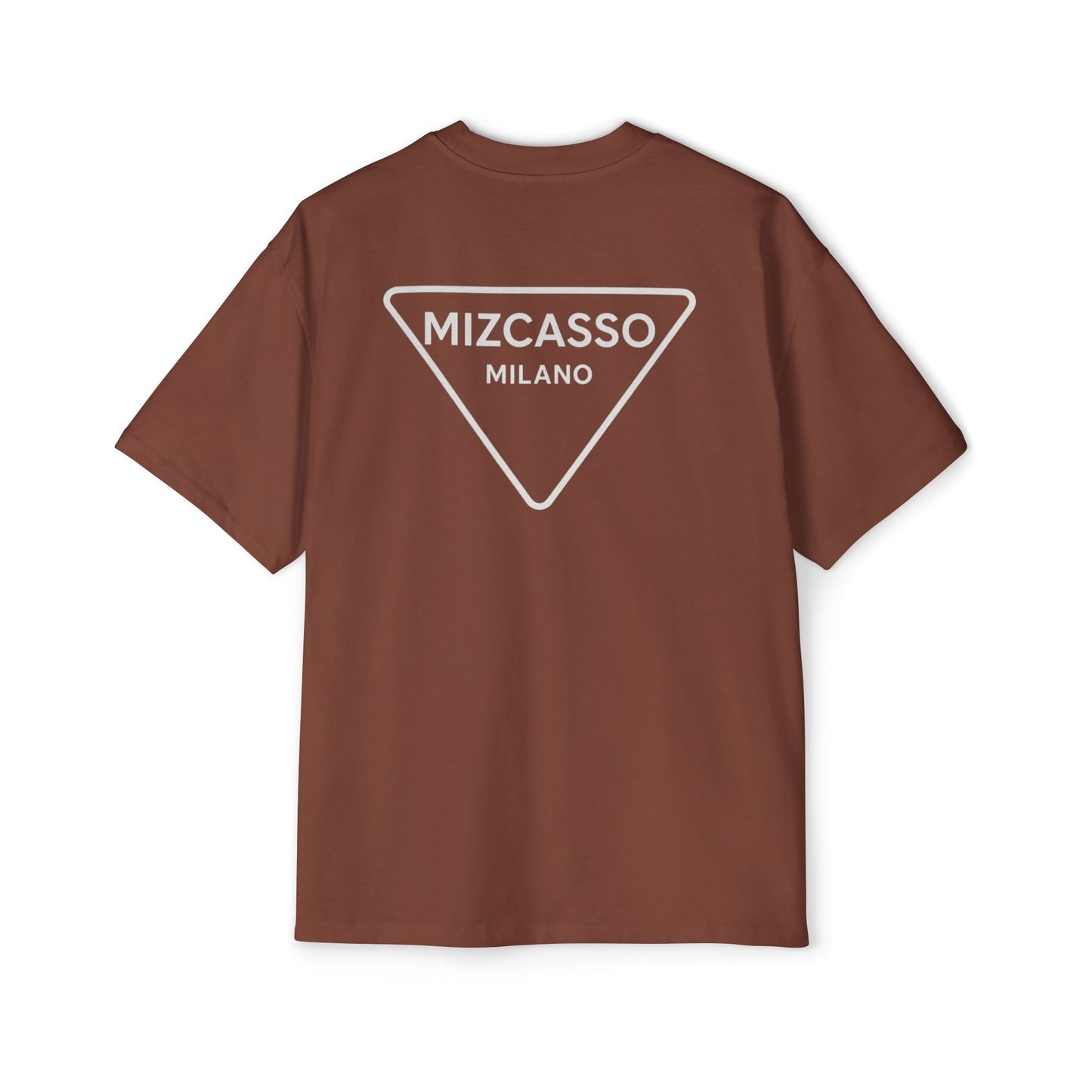 Men's Heavy Oversized Tee - Casual Chic Style with Mizcasso Milano Design
