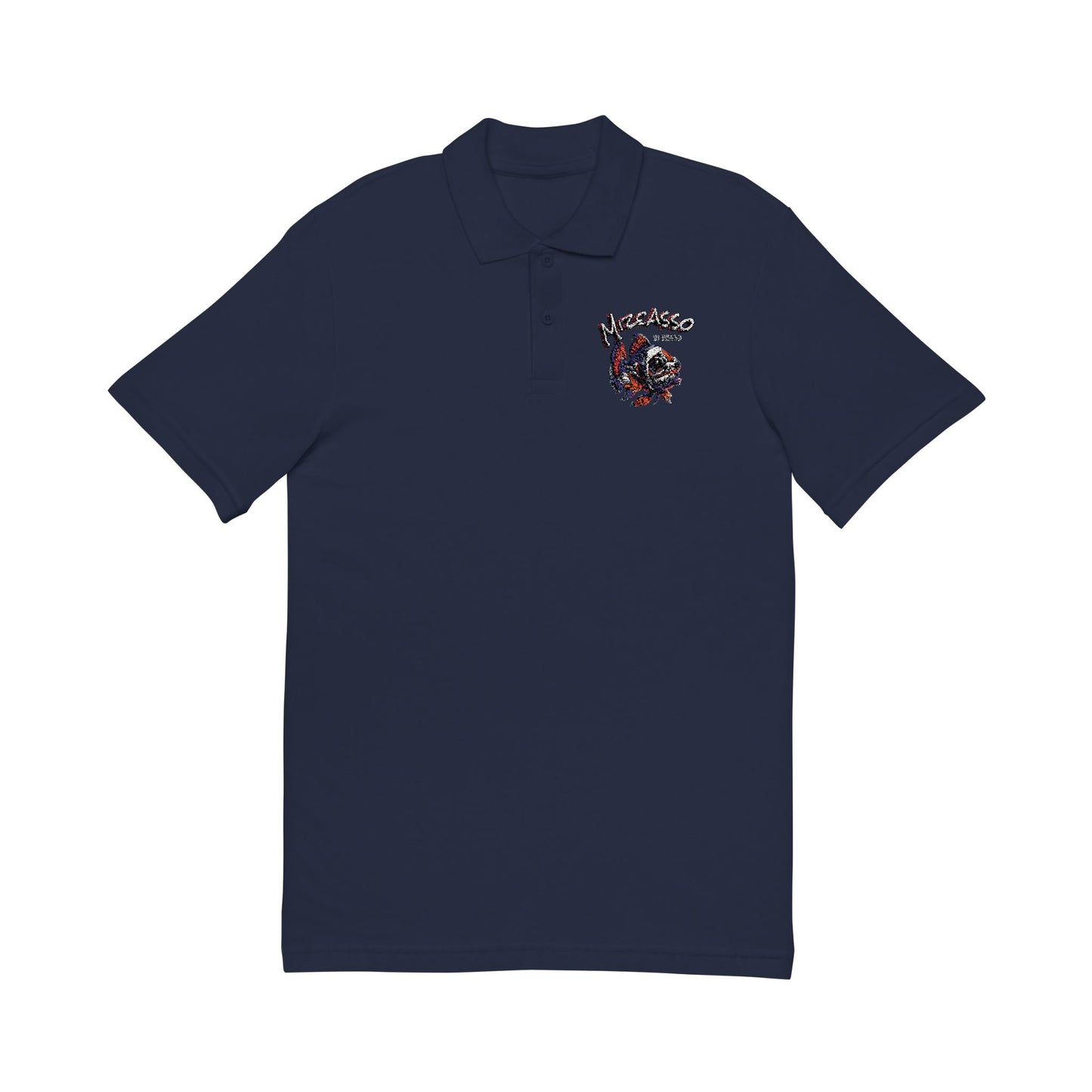 Embroidered Unisex Pique Polo Shirt - Casual Elegance for Any Occasion